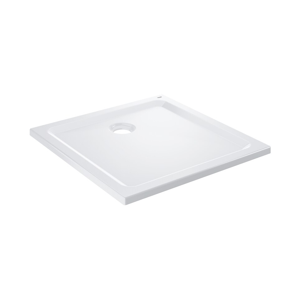 Cadita dus Grohe 39302000, 80 x 80 cm, acril, Alb