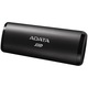 Външен SSD ADATA SE760 metal, 1TB Type-C, up to 1000MB/s, Мултиплатформа, Кабел Type-C-C, Кабел Type-C-A, Черен