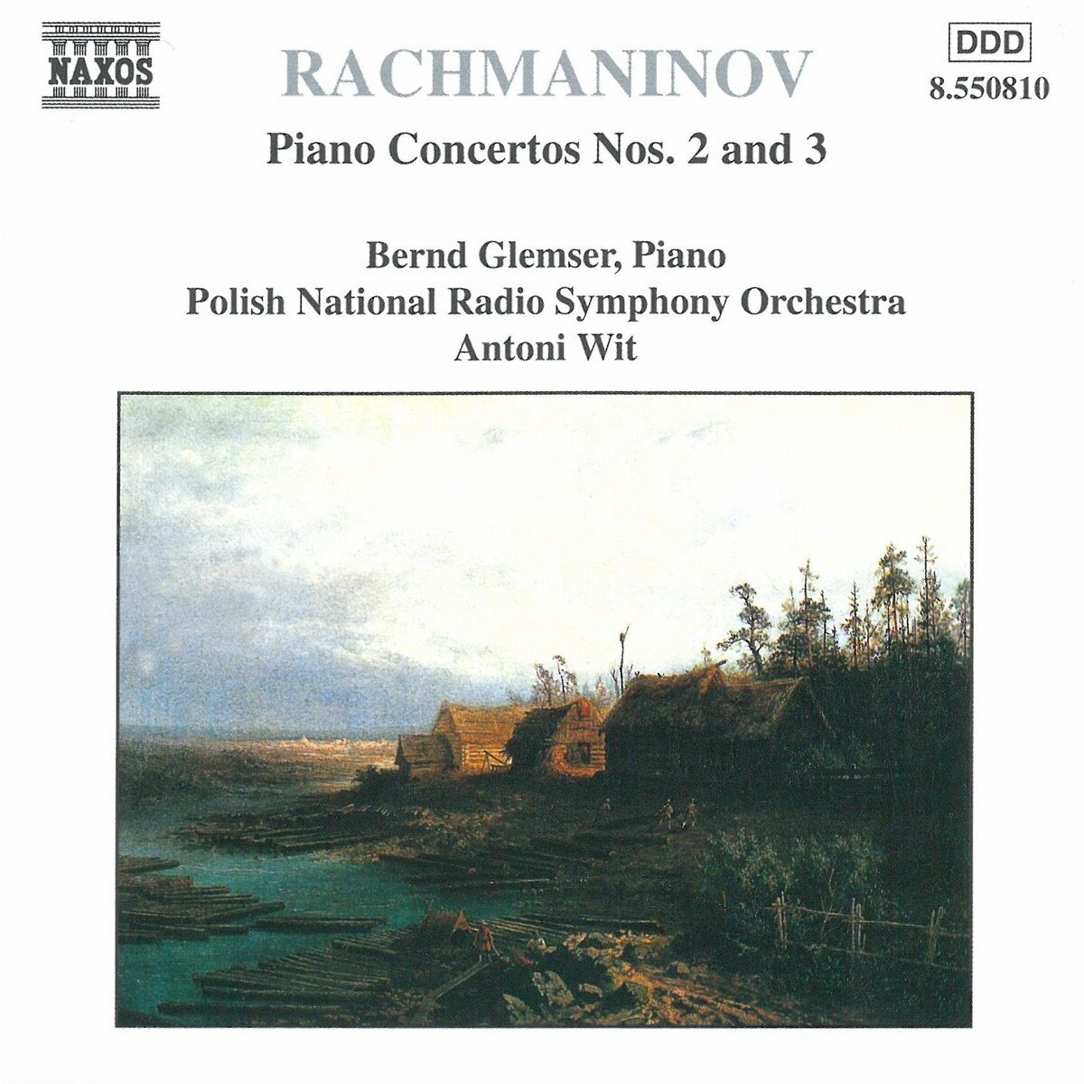 Sergei RachmaninovBernd Glemser - Piano concertos nos. 2 and 3 - CD