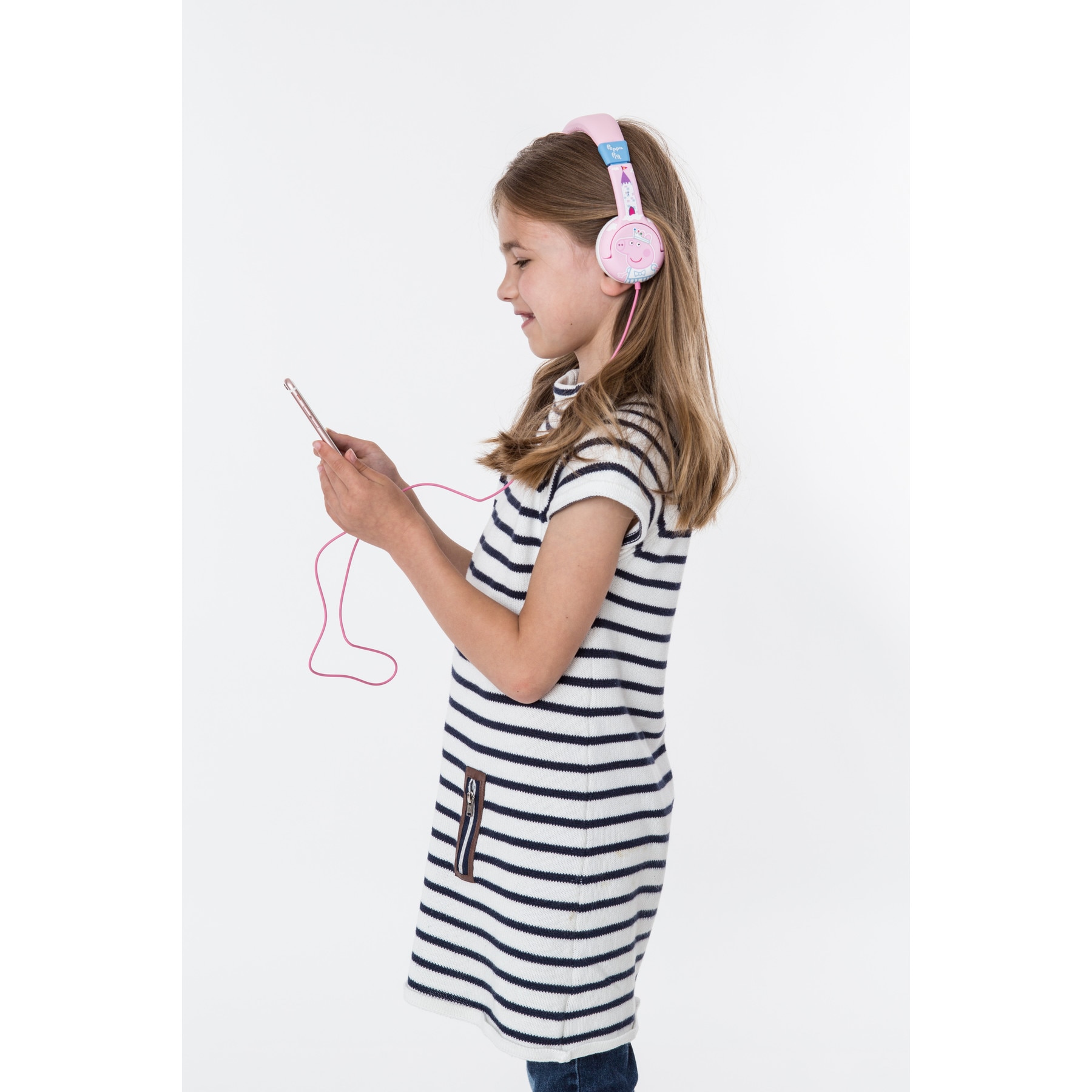 Casti pentru copii intre 3-7 ani, PP0417D OTL Peppa Pig Princess