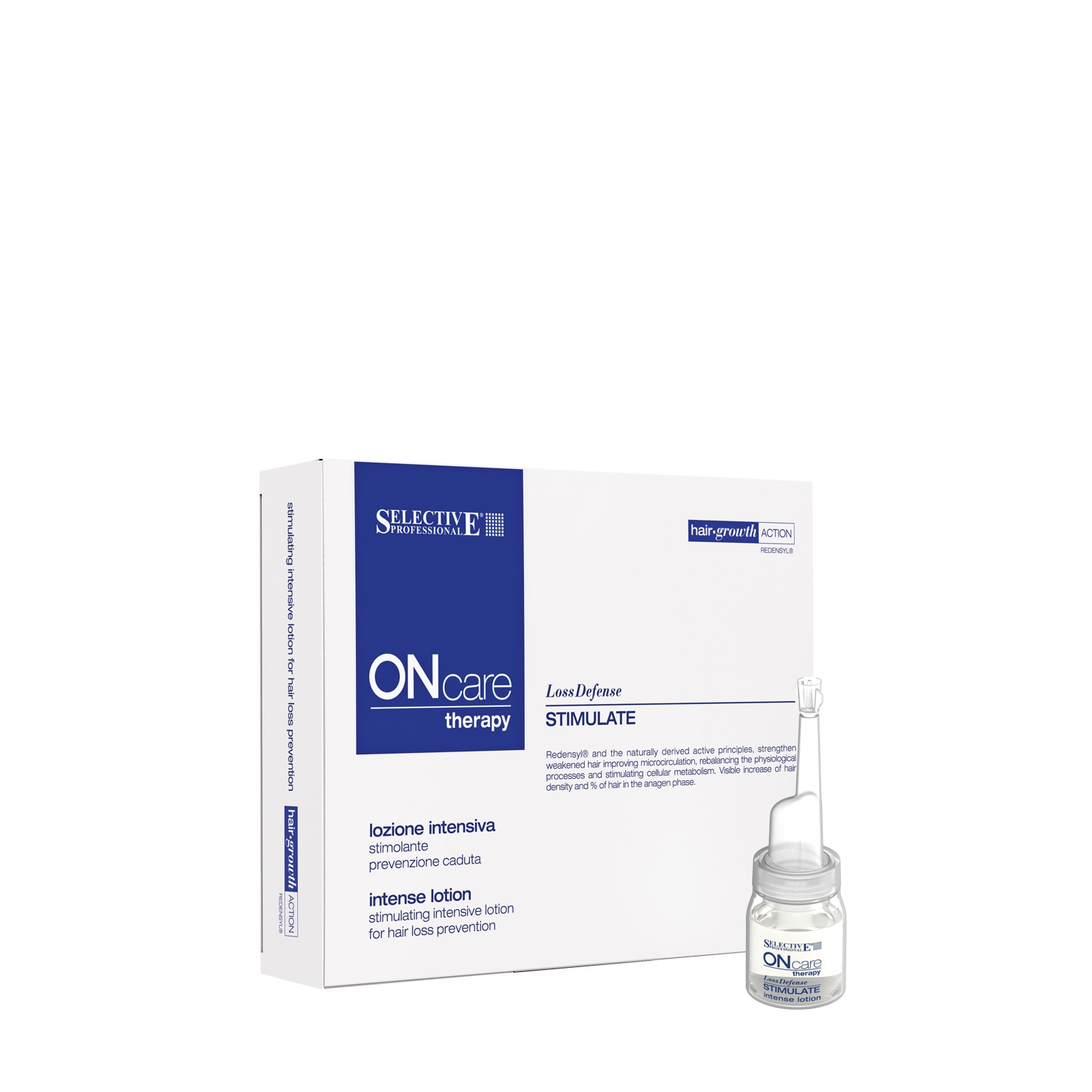 Lotiune stimulatoare de prevenire a caderii parului, Selectiv Professional, 12x6 ml