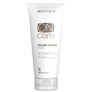 Masca argintie pentru par decolorat, ONcare, 250 ml Masca argintie pentru par decolorat, ONcare, 250 ml