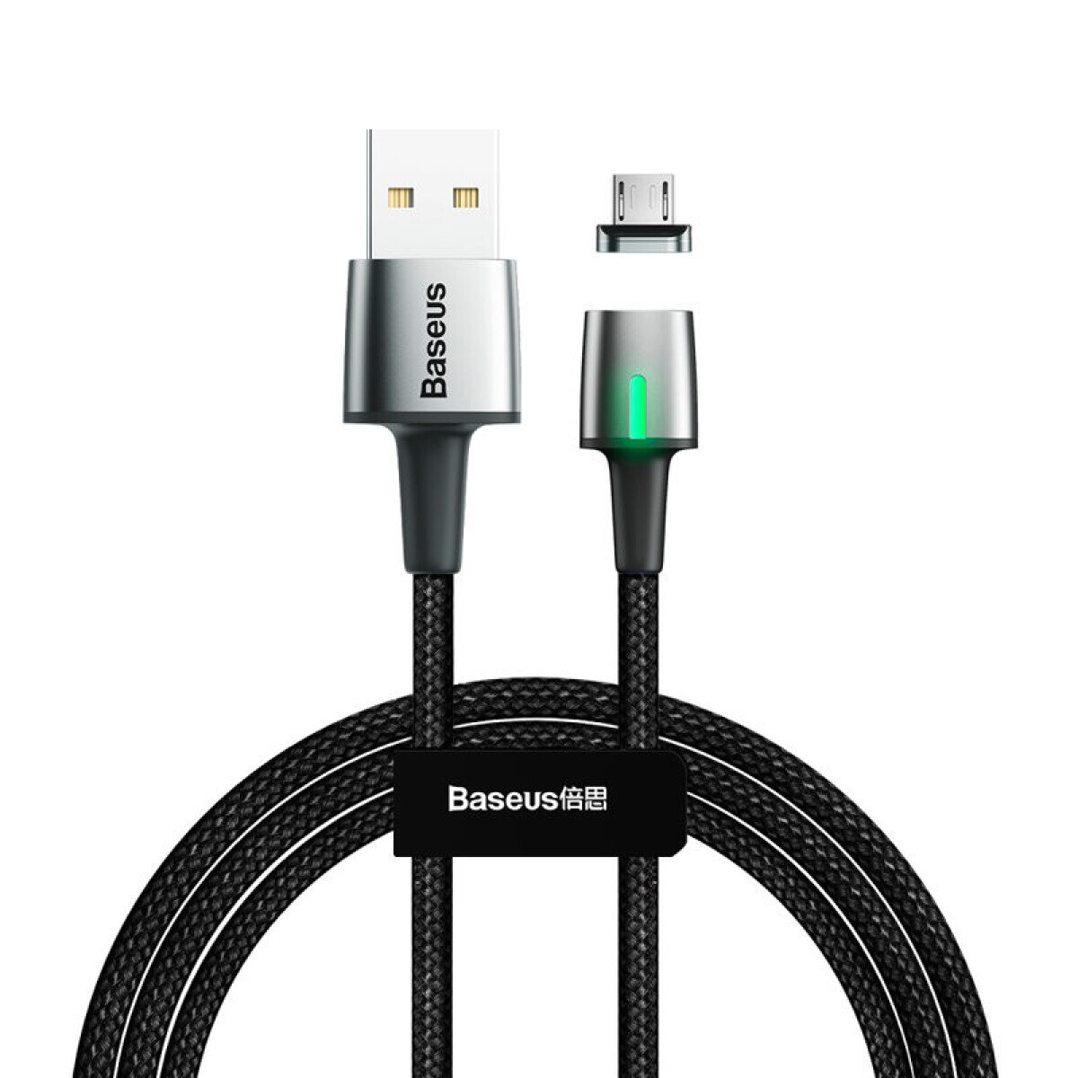 Cablu Date Micro Usb Baseus Magnetic 1.5A 2m Negru