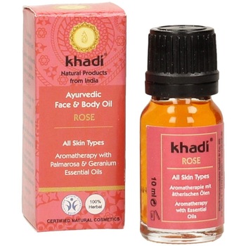 Ulei cu trandafiri Khadi, toate tipurile de piele, ten si corp, 10 ml Khadi Ulei cu trandafiri Khadi, toate tipurile de piele, ten si corp, 10 ml Khadi