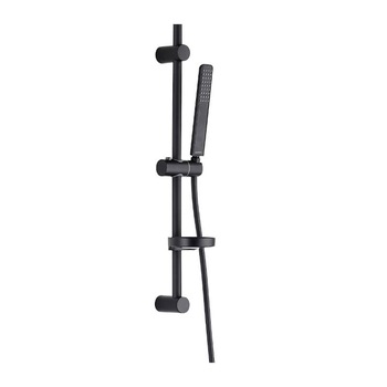 Set de dus negru cu bara si para dus cu o functie, furtun dus , Kuchinox NKS 71A1 Set de dus negru cu bara si para dus cu o functie, furtun dus , Kuchinox NKS 71A1