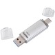 Memorie USB Hama C-Laeta 32GB, USB 3.1, Gri