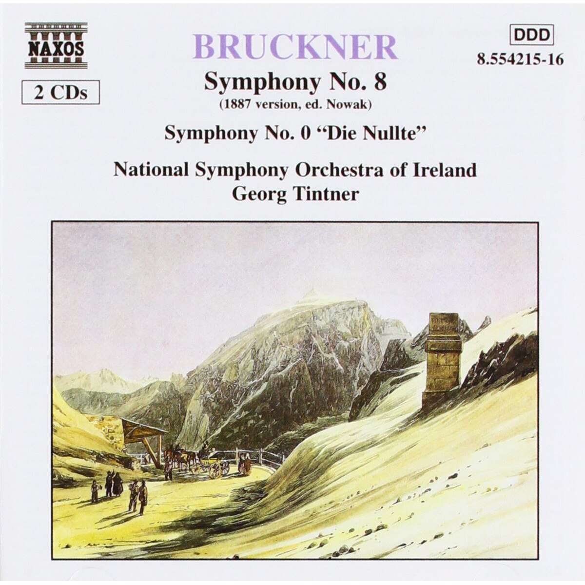 Anton Bruckner - Symphony no. 8 & Symphony no. 0, 'Nullte' - CD