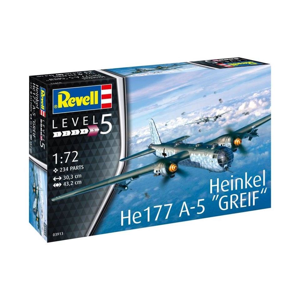 Aeromodel de construit Revell - Henkel He-177A-5