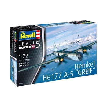 Aeromodel de construit Revell - Henkel He-177A-5 Aeromodel de construit Revell - Henkel He-177A-5