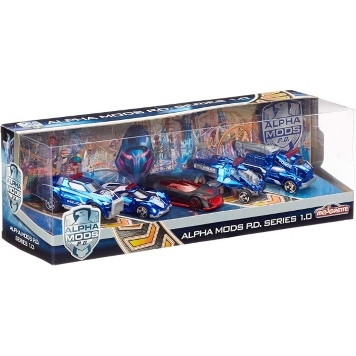 Majorette Alpha Mods kisautók 5db-os szett