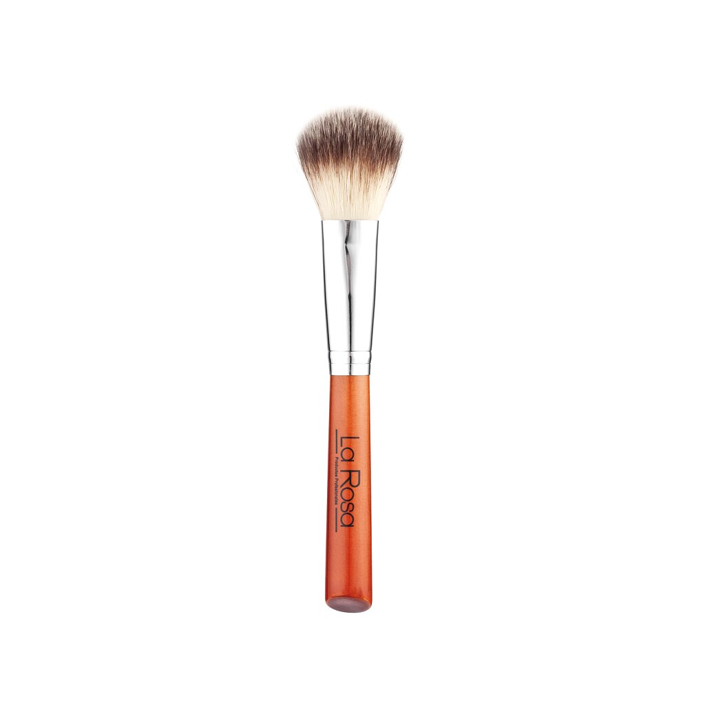 Pensula profesionala pentru fard obraz, La Rosa K7520, din lemn, 11.5 cm