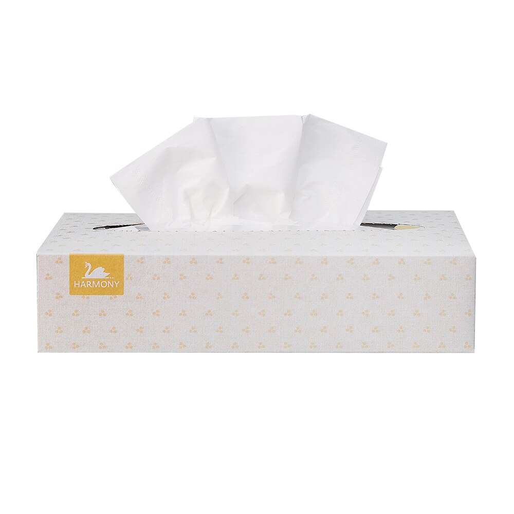 Servetele faciale Harmony, 2 straturi,100 bucati/cutie, alb