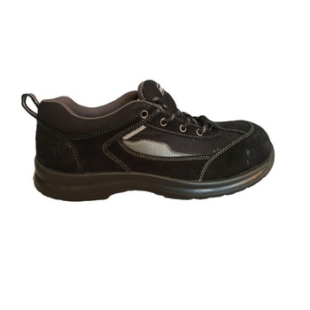 Pantofi de protectie cu bombeu metalic , negru , antistatic , categoria S3 , 46 EU Pantofi de protectie cu bombeu metalic , negru , antistatic , categoria S3 , 46 EU