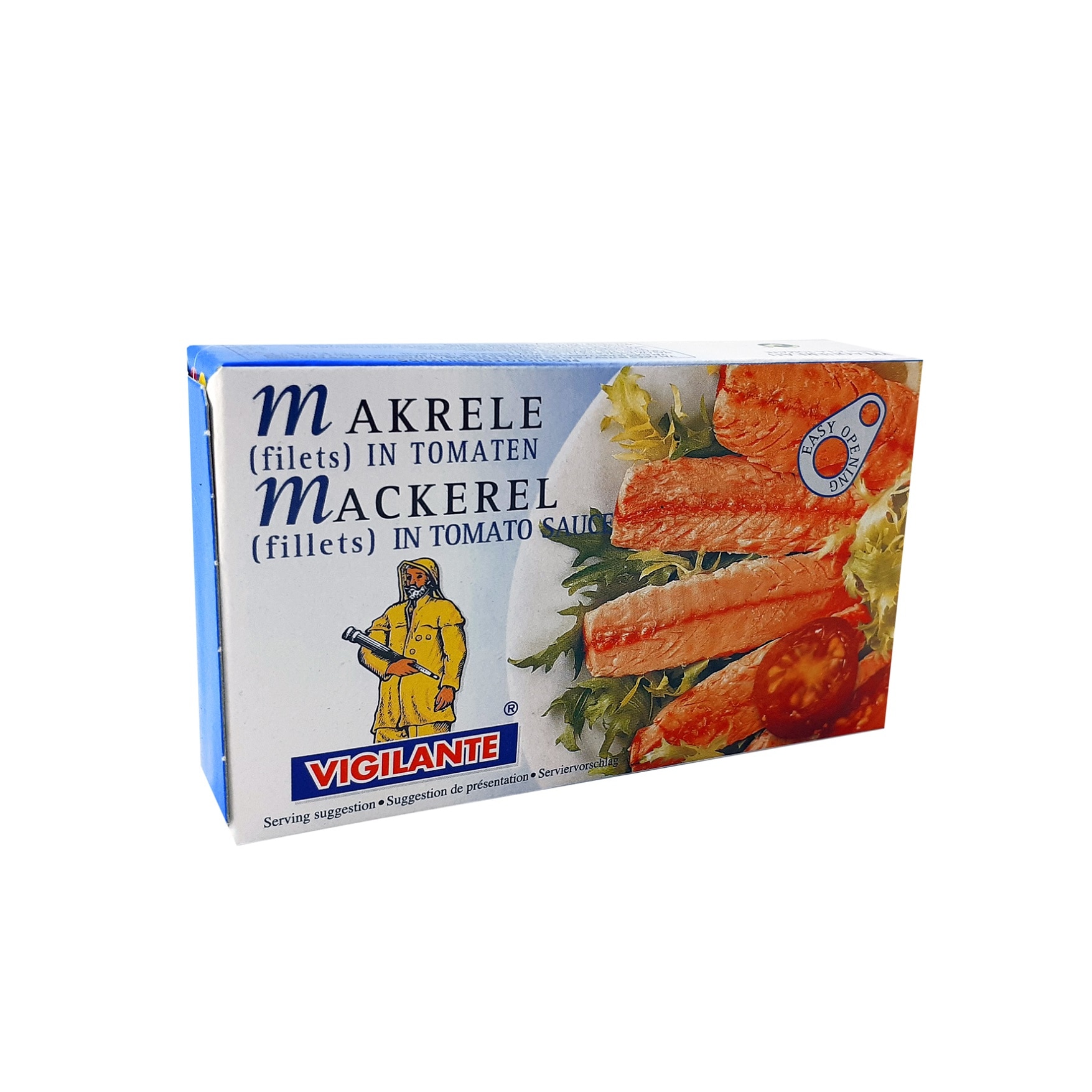 File de macrou in sos de tomate conserva Vigilante 85g