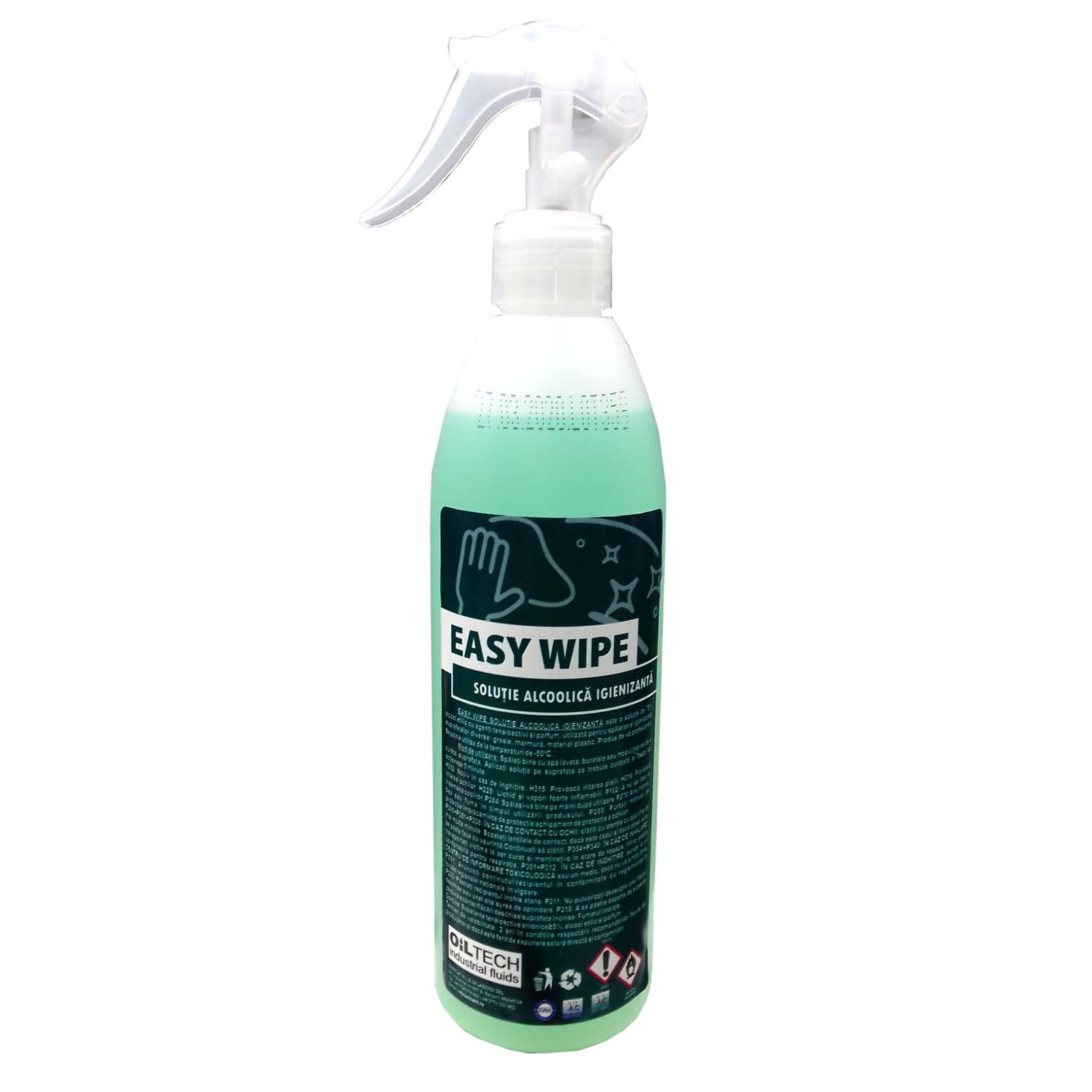Solutie alcoolica igienizanta, Chemstal, Easy Wipe, flacon 0.5 L