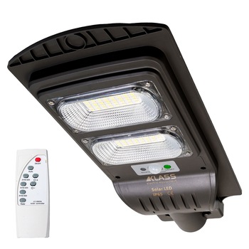 Corp iluminat stradal LED Gri , 60W , Solar , cu telecomanda Corp iluminat stradal LED Gri , 60W , Solar , cu telecomanda