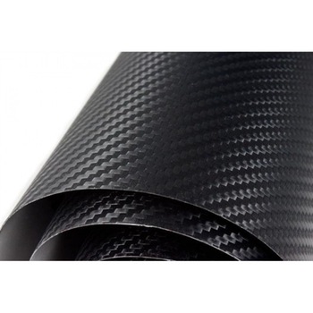 Folie carbon auto, 1 m x 0.63 m, Autocolant, Negru Folie carbon auto, 1 m x 0.63 m, Autocolant, Negru