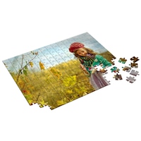 Puzzle personalizat A5 cartonat, personalizat cu fotografia dorita, 63 piese