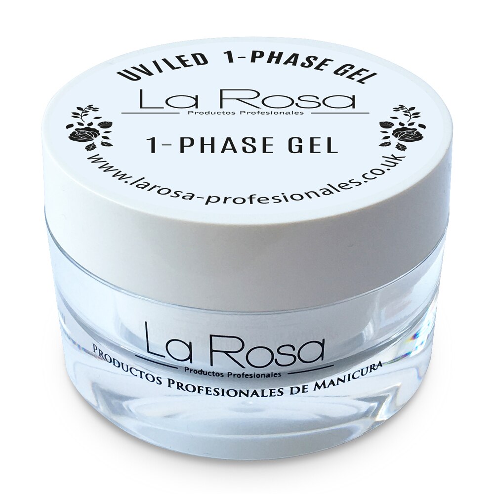 Gel UV La Rosa, Clear, Transparent, 30 ml