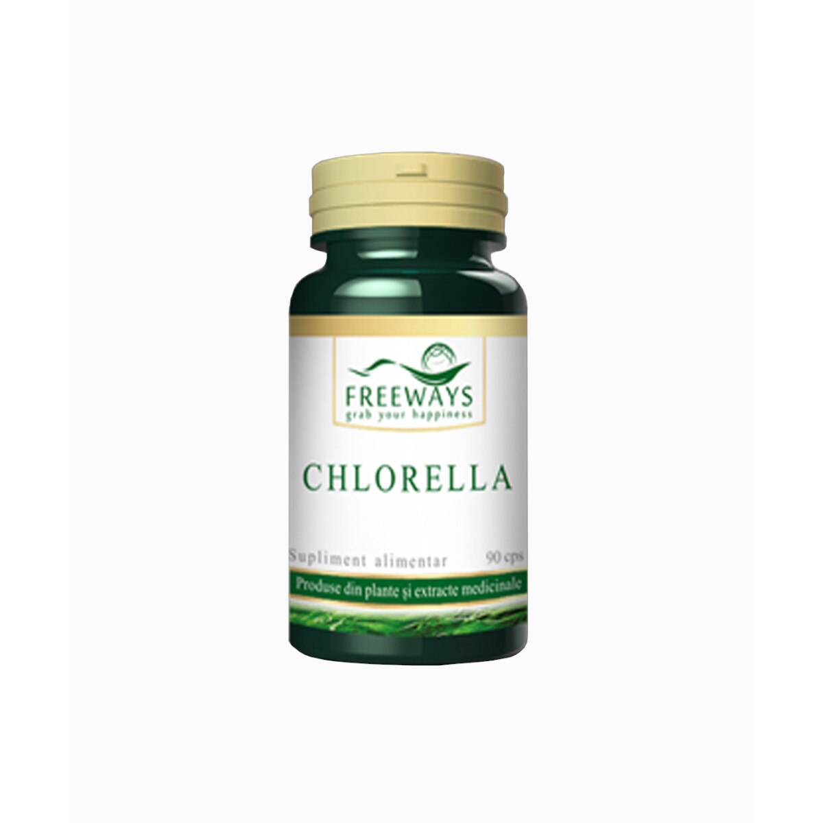 Chlorella, 90 capsule, Freeways, supliment natural