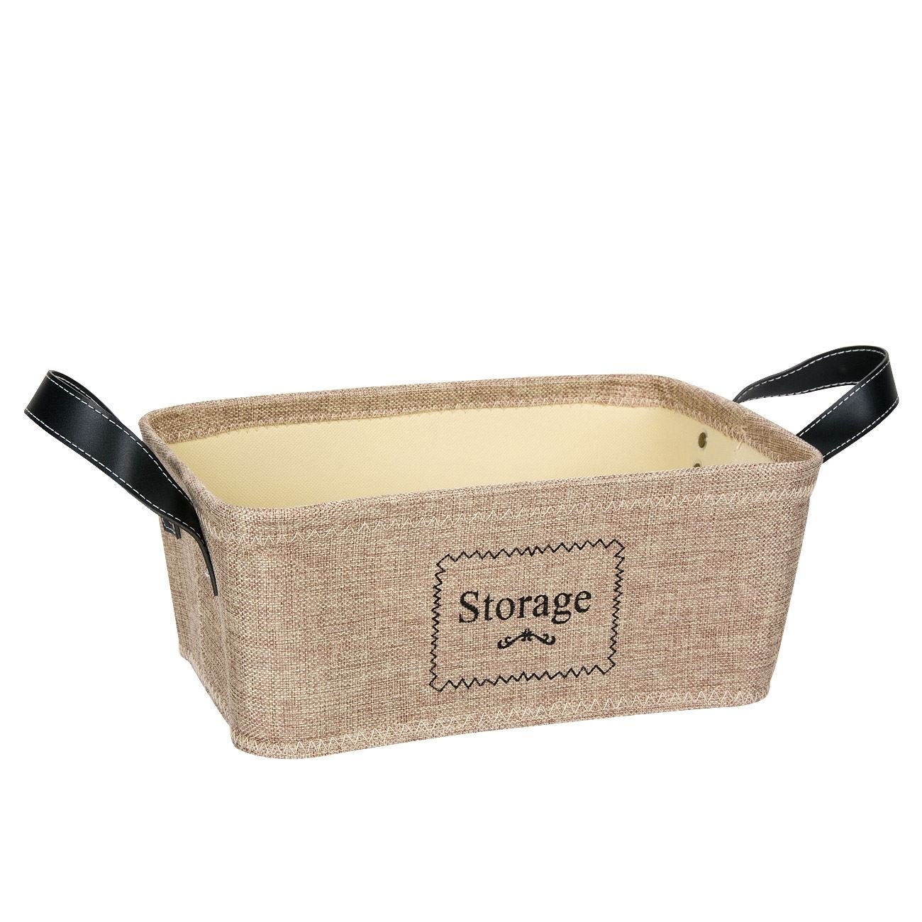 Cos cu manere negre Storage, iMK®, 33 x 22 x 13 cm