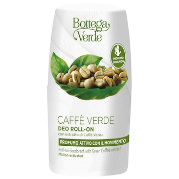 Deodorant roll-on cu extract de cafea verde - Caffè Verde, 50 ML, Bottega Verde Deodorant roll-on cu extract de cafea verde - Caffè Verde, 50 ML, Bottega Verde