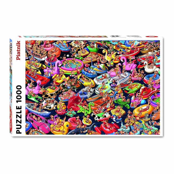 Пъзел Piatnik "Плащащ наоколо", 1000 части, размер 68 х 48 см