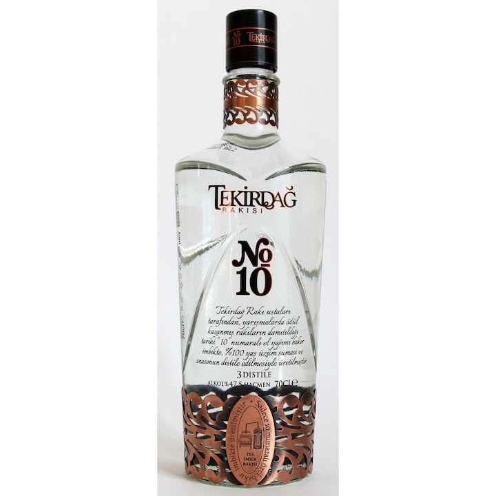 Анасонова напитка Tekirdag N10 raki, 0.7л. - eMAG.bg