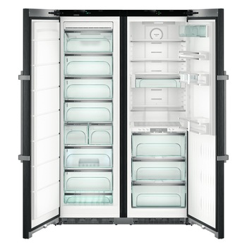 Frigider 2 usi Liebherr SBSbs 8683 Premium BioFresht, 629 l, Clasa D, NoFrost, 185 cm, Negru Frigider 2 usi Liebherr SBSbs 8683 Premium BioFresht, 629 l, Clasa D, NoFrost, 185 cm, Negru