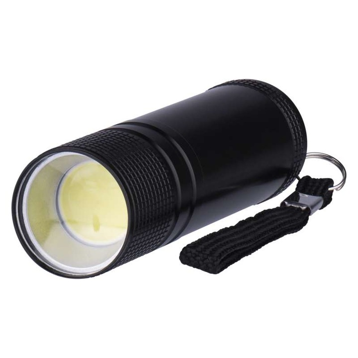 Фенер Emos P3894, метал, LED COB, 100 лумена, 3xAAA