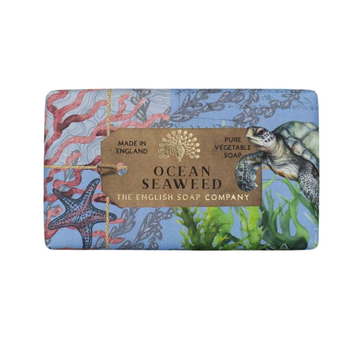 Луксозен сапун English Soap Company Океански Водорасли, Растителен, Юбилейна серия, 200 гр