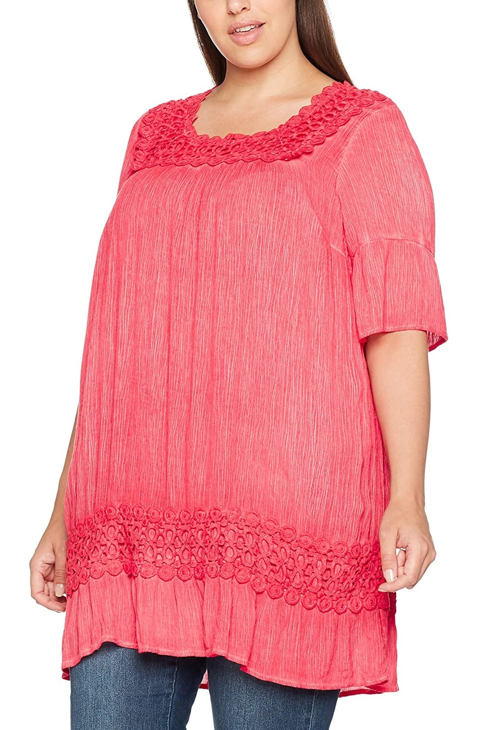 Bluza dama, Ulla Popken, 71046153, Rosu