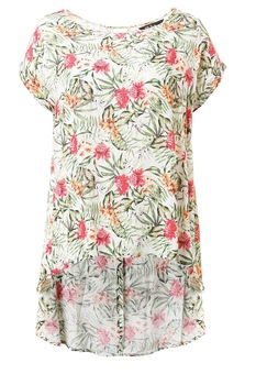 Bluza dama. Ulla Popken, 710551, Multicolor Bluza dama. Ulla Popken, 710551, Multicolor