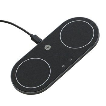 Incarcator dual Wireless A+ K2 fast charger ,15w Incarcator dual Wireless A+ K2 fast charger ,15w