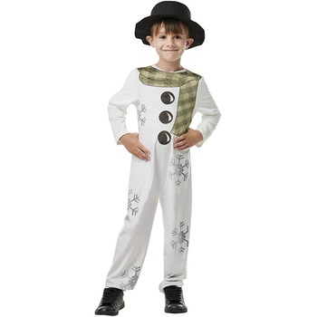 Costum om de zapada, unisex, marimea 5-6 ani, M, Rubies Costum om de zapada, unisex, marimea 5-6 ani, M, Rubies