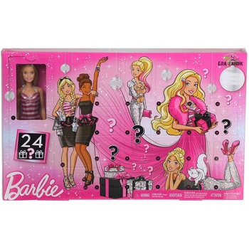 Calendar Advent Barbie + accesorii gff61 Calendar Advent Barbie + accesorii gff61