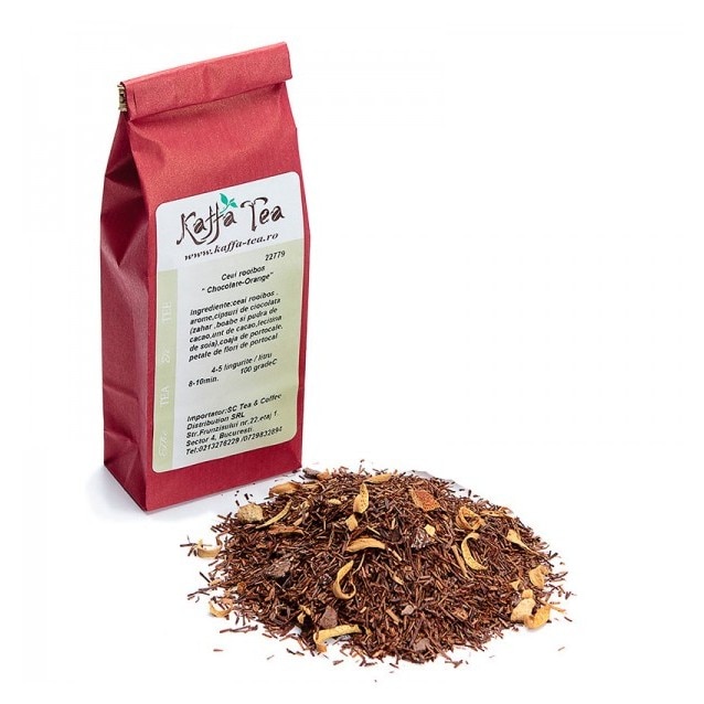 Ceai rooibos Orange / Chocolate - 100 g