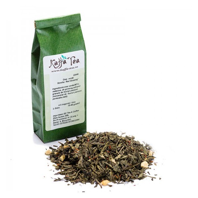 Ceai verde Sencha Red Ginseng - 100 g