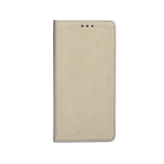 Husa Flip Xiaomi Redmi Note 8T - iberry Smart Book Tip Carte Auriu