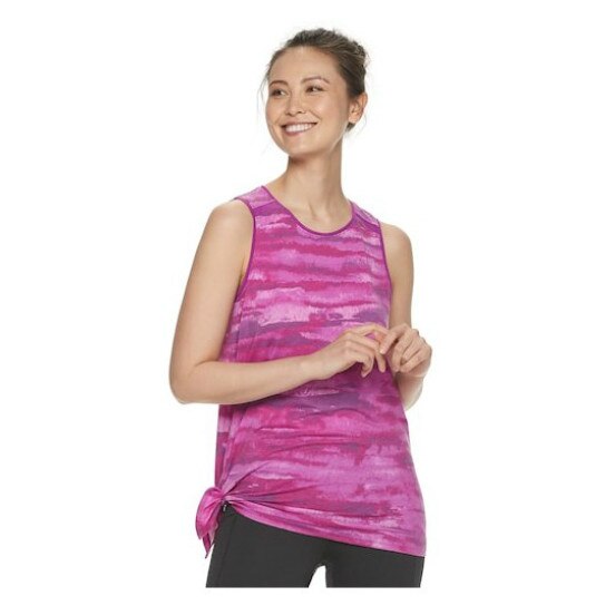 Maiou TEK GEAR pentru yoga, fitness, aerobic, alergare, multicolor, marimea XS, 4K288XS
