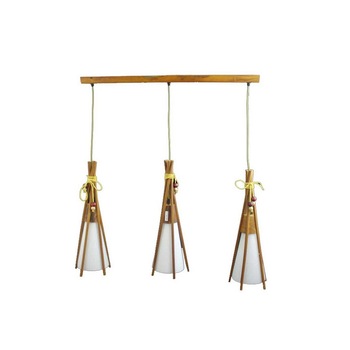 Lustra Indi , 3x60w, lemn, FST8328/3 Lustra Indi , 3x60w, lemn, FST8328/3