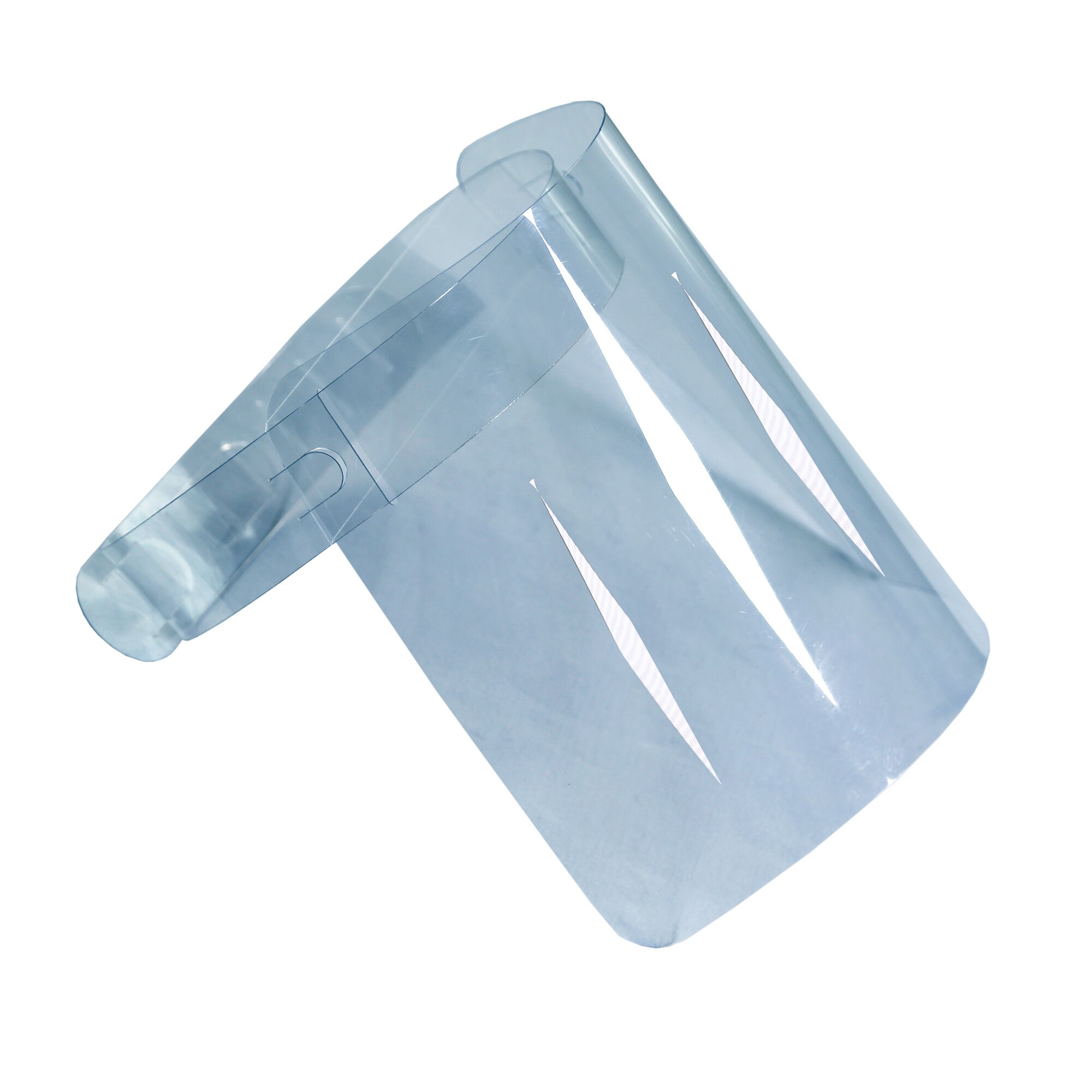 Viziera de protectie pentru fata, PVC, Transparenta reglabila set 100bucati