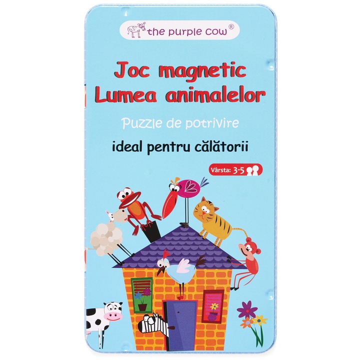 Joc magnetic Momki - Lumea animalelor