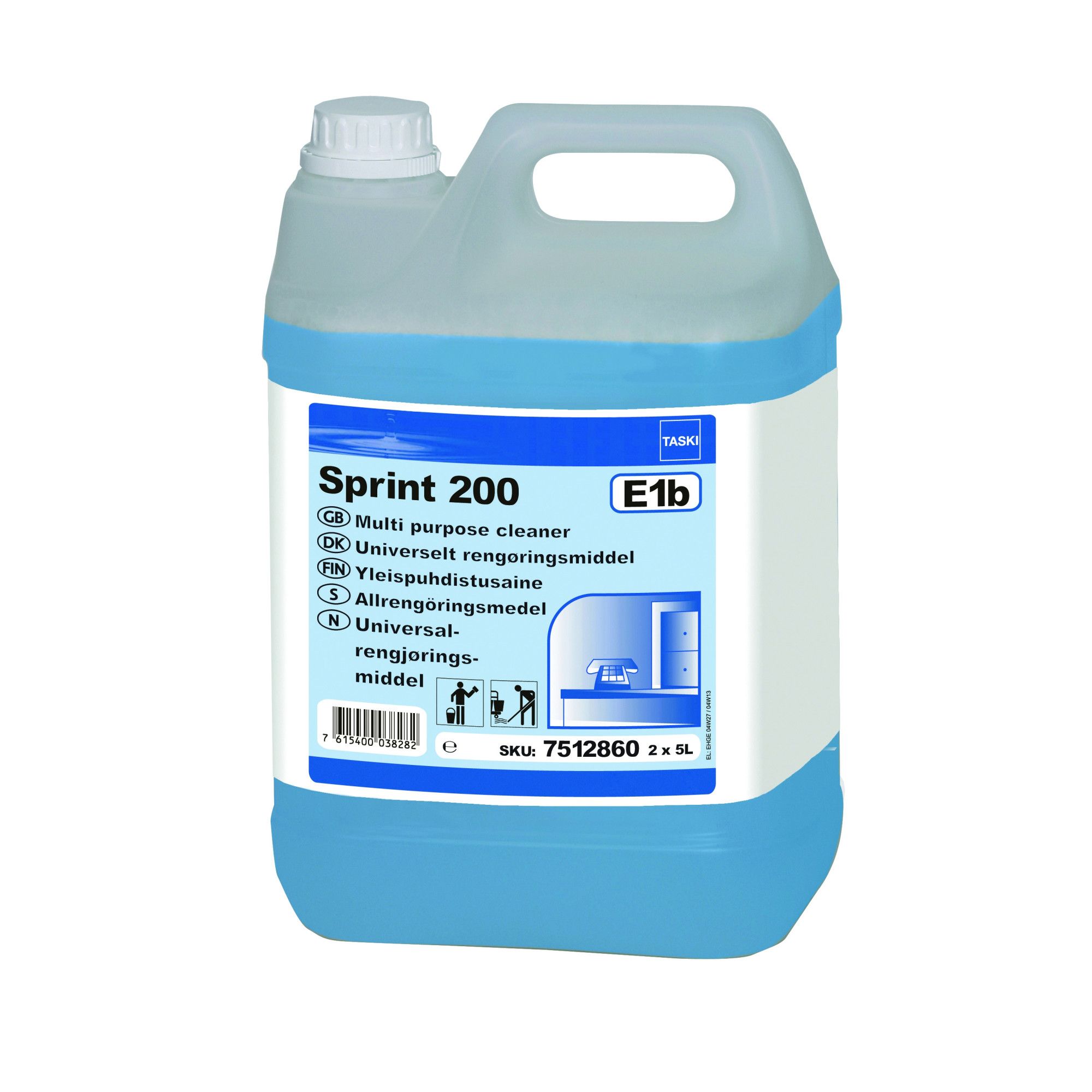 Detergent profesional multifunctional, Taski Sprint 200, 5L