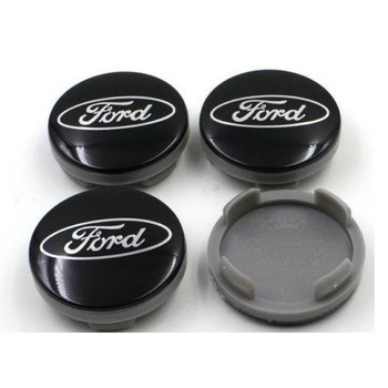 Set 4 capacele roti 54mm negre, Ford Focus/Mondeo/Kuga , pentru jante aliaj Set 4 capacele roti 54mm negre, Ford Focus/Mondeo/Kuga , pentru jante aliaj