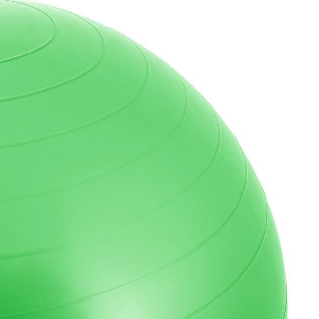 Minge fitness/yoga 65 cm Swiss Ball Springos, pompa inclusa, verde 