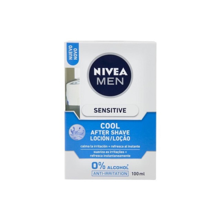 Nivea Men Proctect&Care лосион за след бръснене, с алое вера 2в1, 100 мл