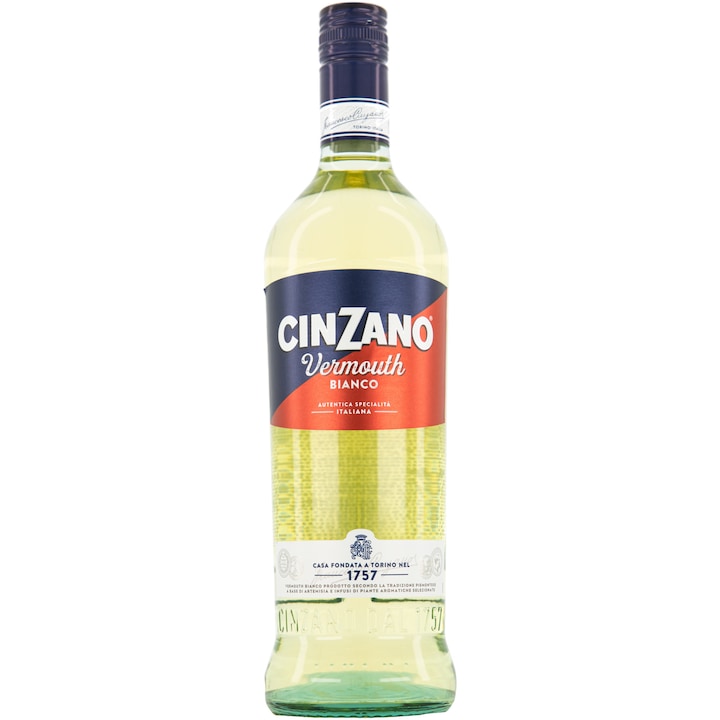 Vermut Cinzano Bianco, 15%, 0.75l