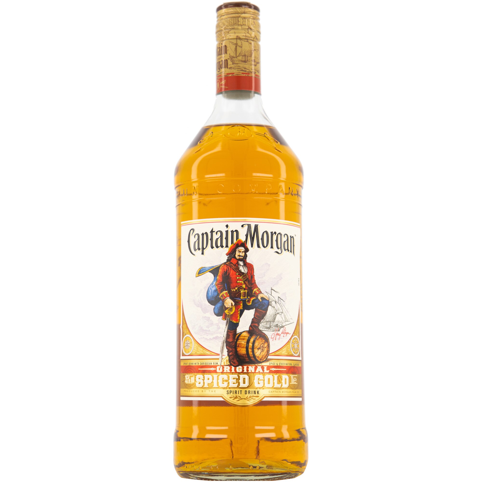 Captain Morgan Original Spiced Gold, 35%, 1l