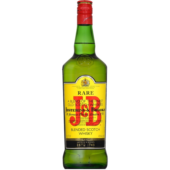 Whisky J&B Rare, Blended 40%, 1l